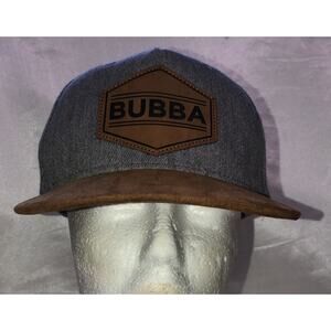 Bubba Knuckleheads Hat Youth Gray Adjustable Snapback Cap Size Small